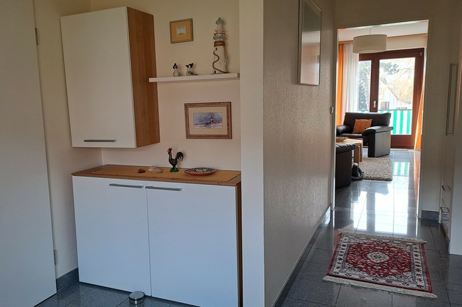 Ferienwohnung in Dahme - Meyer - Pflegeleichte Granitb&ouml;den in allen R&auml;umen