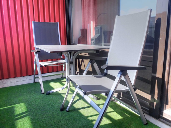 Ferienwohnung in Dahme - Berolina - Balkon