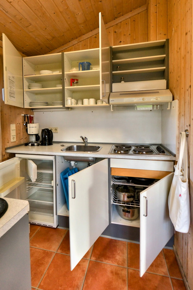 Ferienhaus in Pelzerhaken - Ferienhaus Typ A im Ferienpark AM WALDRAND - Ausgestattete K&uuml;che