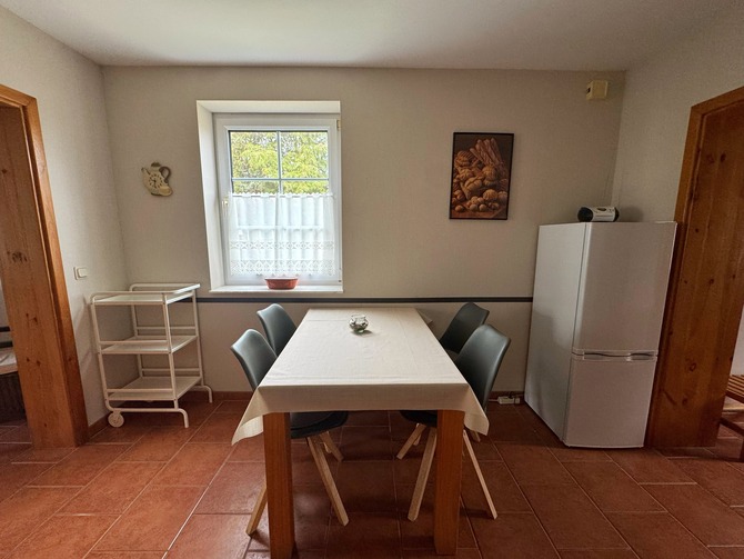 Ferienwohnung in Niederhagen - Sonne und Me(eh)r - Essbereich