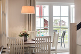 Ferienhaus in Sierksdorf - Pippis Ostsee-Traum - Essbereich mit Ausgang auf die Terrasse