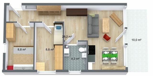 Ferienwohnung in Sch&ouml;nberger Strand - Riemann, Rainer: "Haus Seelust B", App. 15 - Bild 16