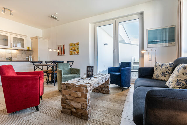 Ferienwohnung in K&uuml;hlungsborn - App. 44 Penthouse Medusa, Strandresidenz D&uuml;nenperle - Bild 2