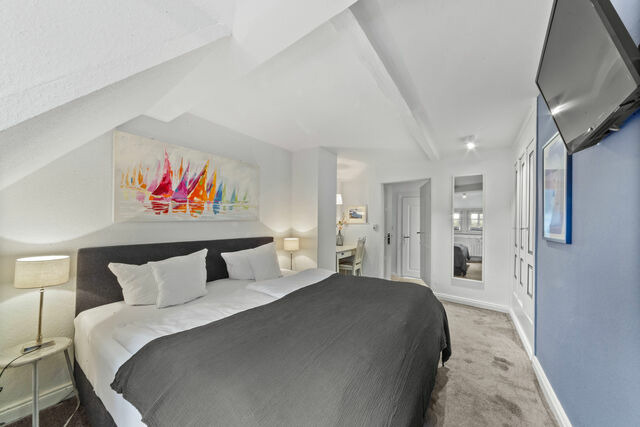 Ferienwohnung in Maasholm - Gut Oehe Ferienwohnung mit Balkon - Bild 12