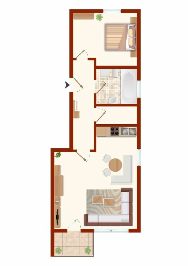 Ferienwohnung in Laboe - Am Ehrenmal 2 Strandgut - Bild 12