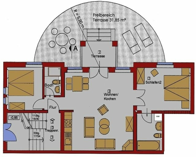 Ferienwohnung in Seebad Heringsdorf - (Brise) Villa Theresa App. 02 - Bild 20