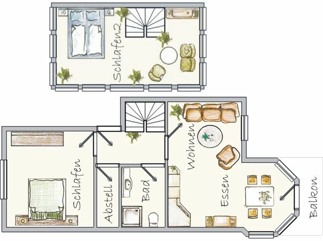 Ferienwohnung in Seebad Bansin - (Brise) Seepark Bansin App. 25-15 - Bild 14